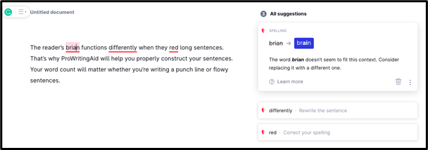 Spelling Check Of Grammarly